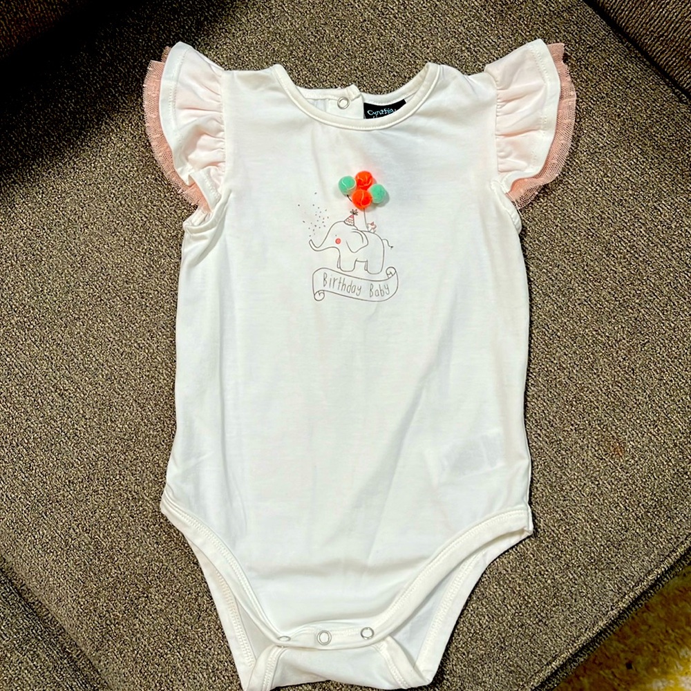 2yr birthday onesie…Cynthia Rowley